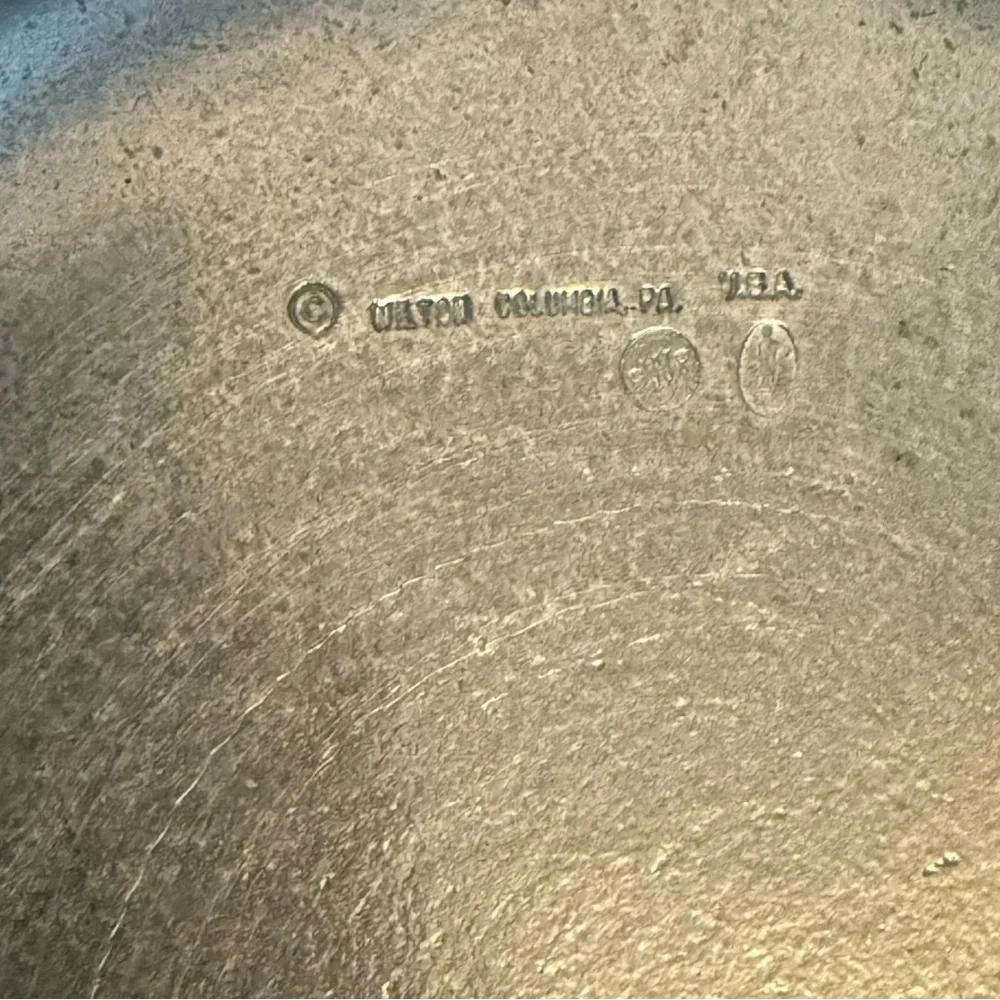 Wilton Pewter Plate Crescenta Canada Valley Rancho San Rafael 1975‎ Vintage